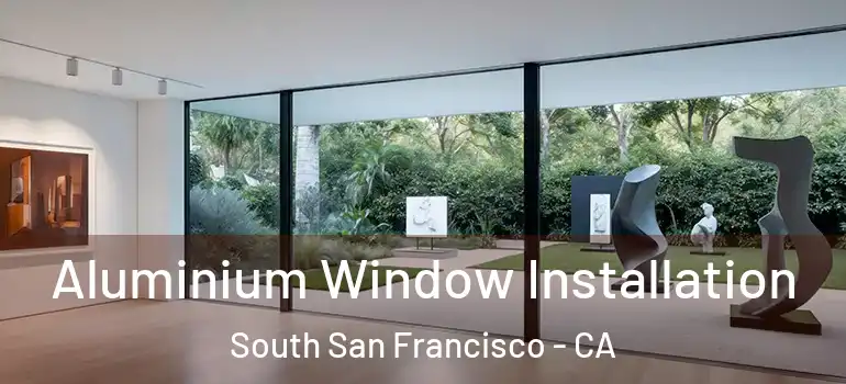  Aluminium Window Installation South San Francisco - CA