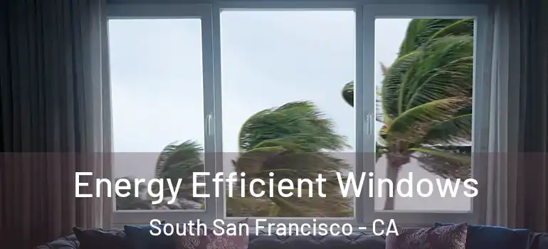  Energy Efficient Windows South San Francisco - CA