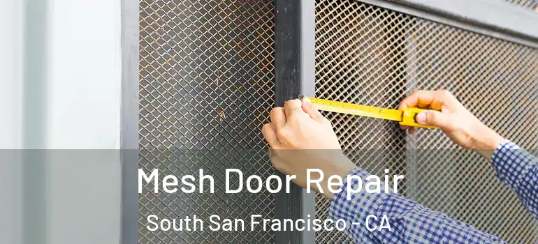  Mesh Door Repair South San Francisco - CA
