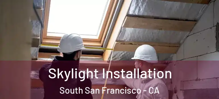  Skylight Installation South San Francisco - CA