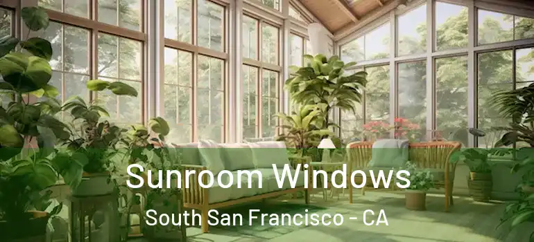  Sunroom Windows South San Francisco - CA