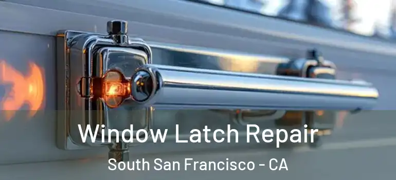  Window Latch Repair South San Francisco - CA
